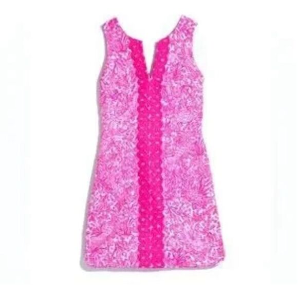 Lilly Pulitzer X Target pink see ya later sheath dress 4 - Picture 2 of 12